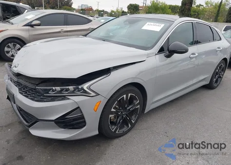 2021 Kia K5 Gt-Line из США, поврежденный, VIN 5XXG64J28MG062660